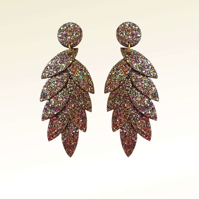 Boucles d’oreilles en cuir Lili-Belle