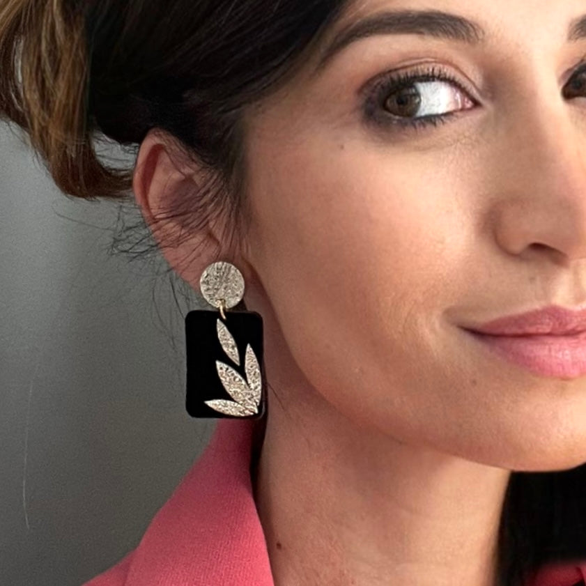 Boucles d'oreilles en cuir Miami