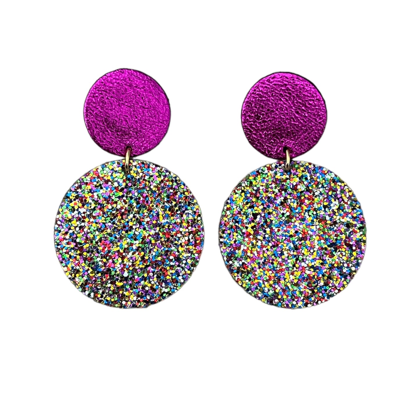 Boucles d'oreilles en cuir Caroline