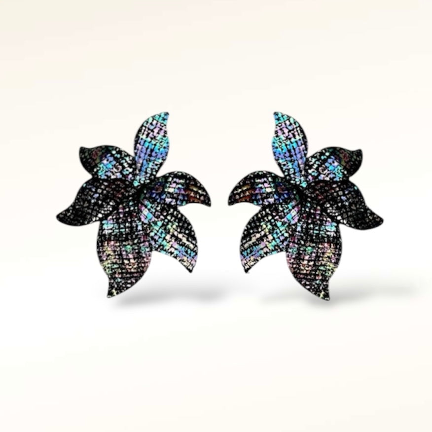 Boucles d'oreilles en cuir Narciso