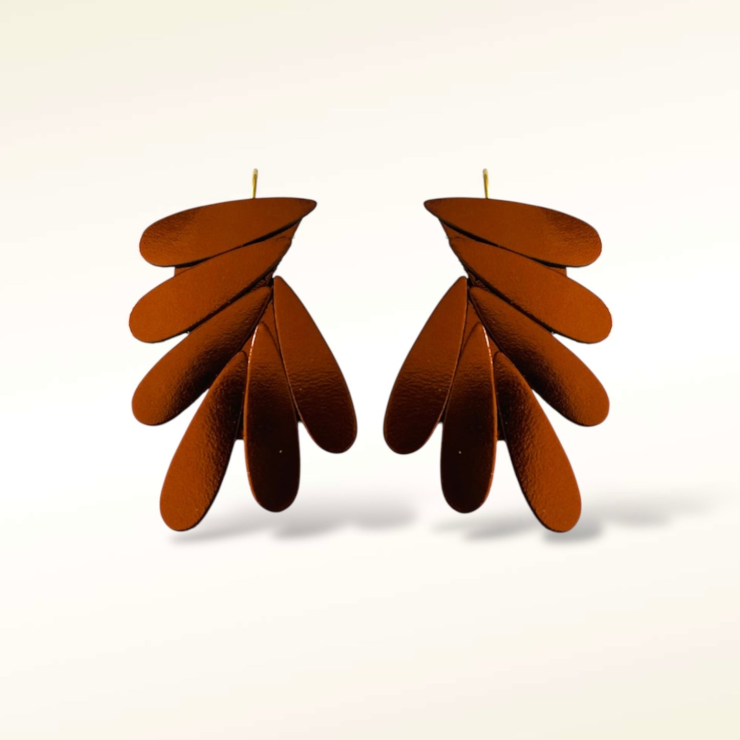 Boucles d'oreilles en cuir Mattis