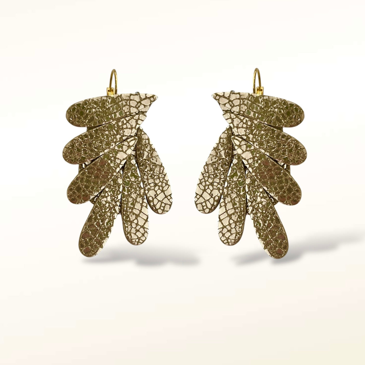 Boucles d'oreilles en cuir Mattis