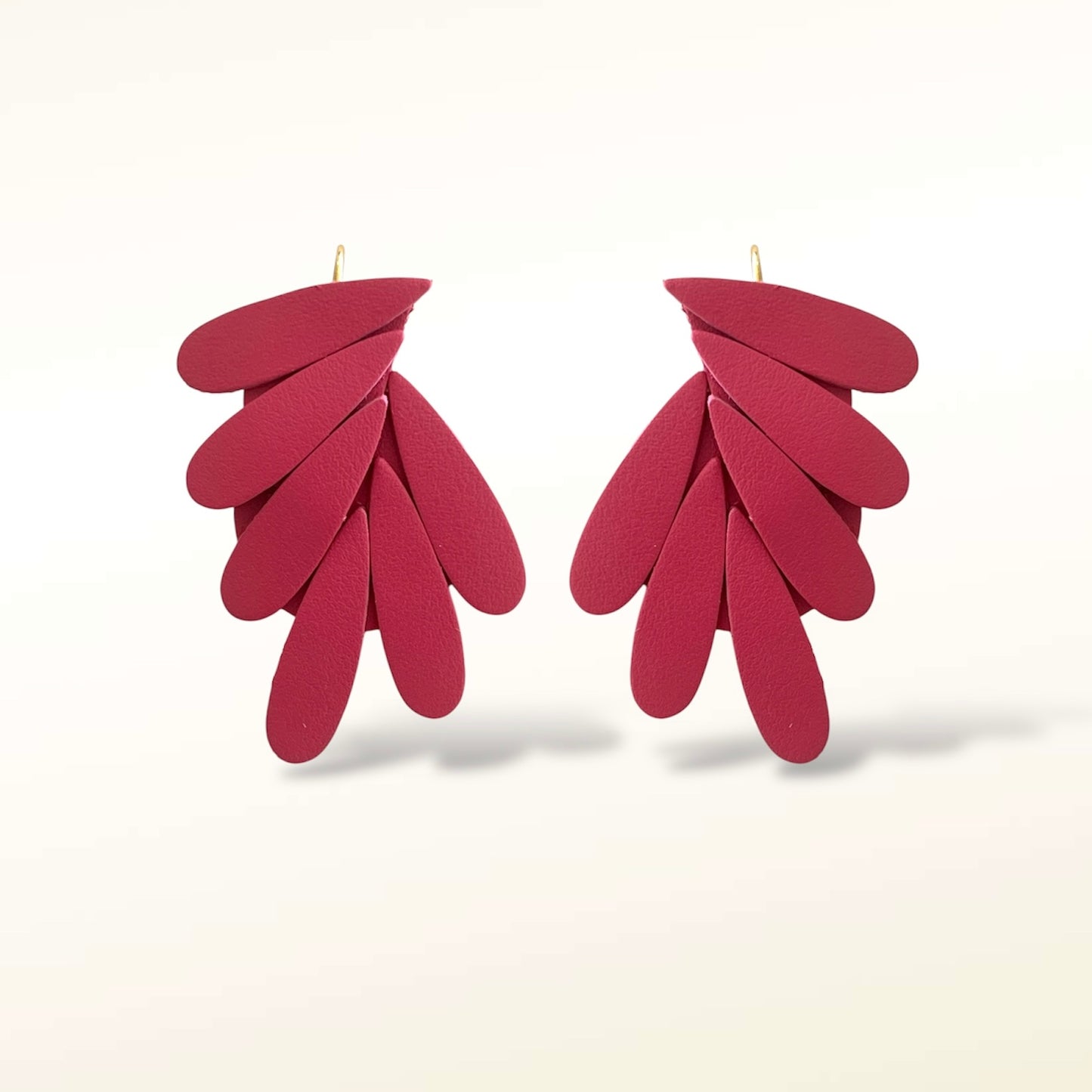Boucles d'oreilles en cuir Mattis