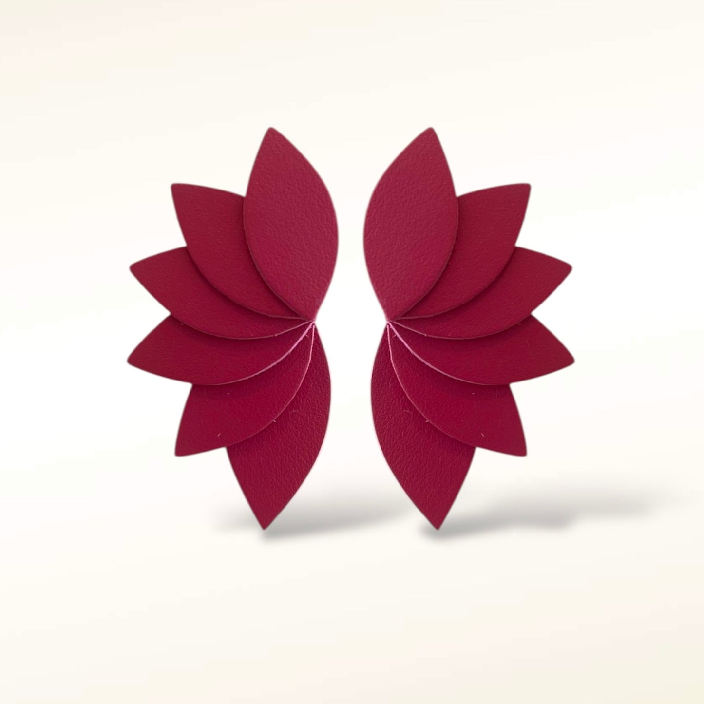 Boucles d'oreilles en cuir Gabrielle XL