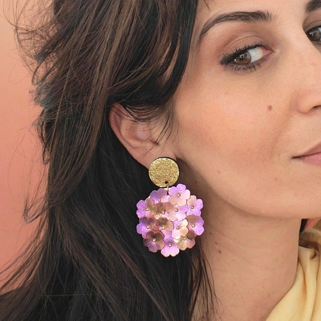 Boucles d'oreilles en cuir Avril