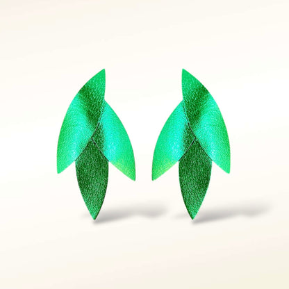 Boucles d'oreilles en cuir Frida