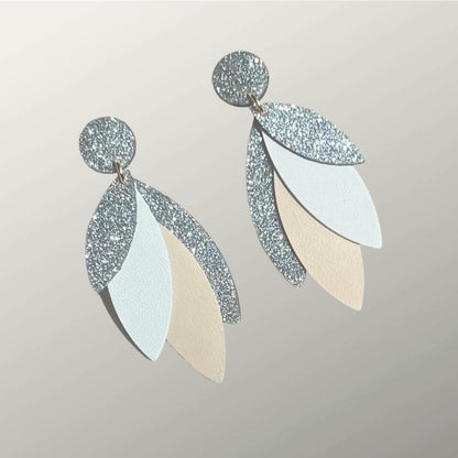 Boucles d'oreilles en cuir Pampa