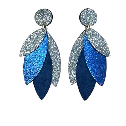 Boucles d'oreilles en cuir Pampa