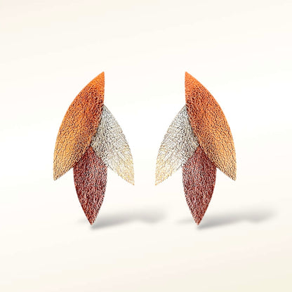 Boucles d'oreilles en cuir Frida