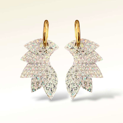 Boucles d'oreilles en cuir Colibri Virgin