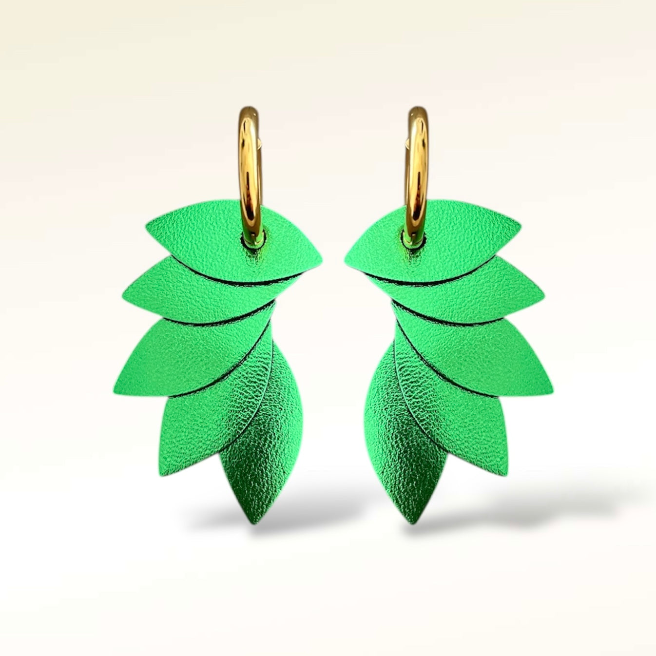 Boucles d'oreilles en cuir Colibri Virgin
