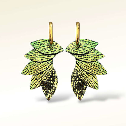 Boucles d'oreilles en cuir Colibri Virgin
