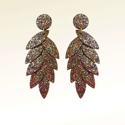 Boucles d’oreilles en cuir Lili-Belle