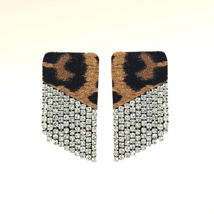 Boucles d'oreilles en cuir Angel