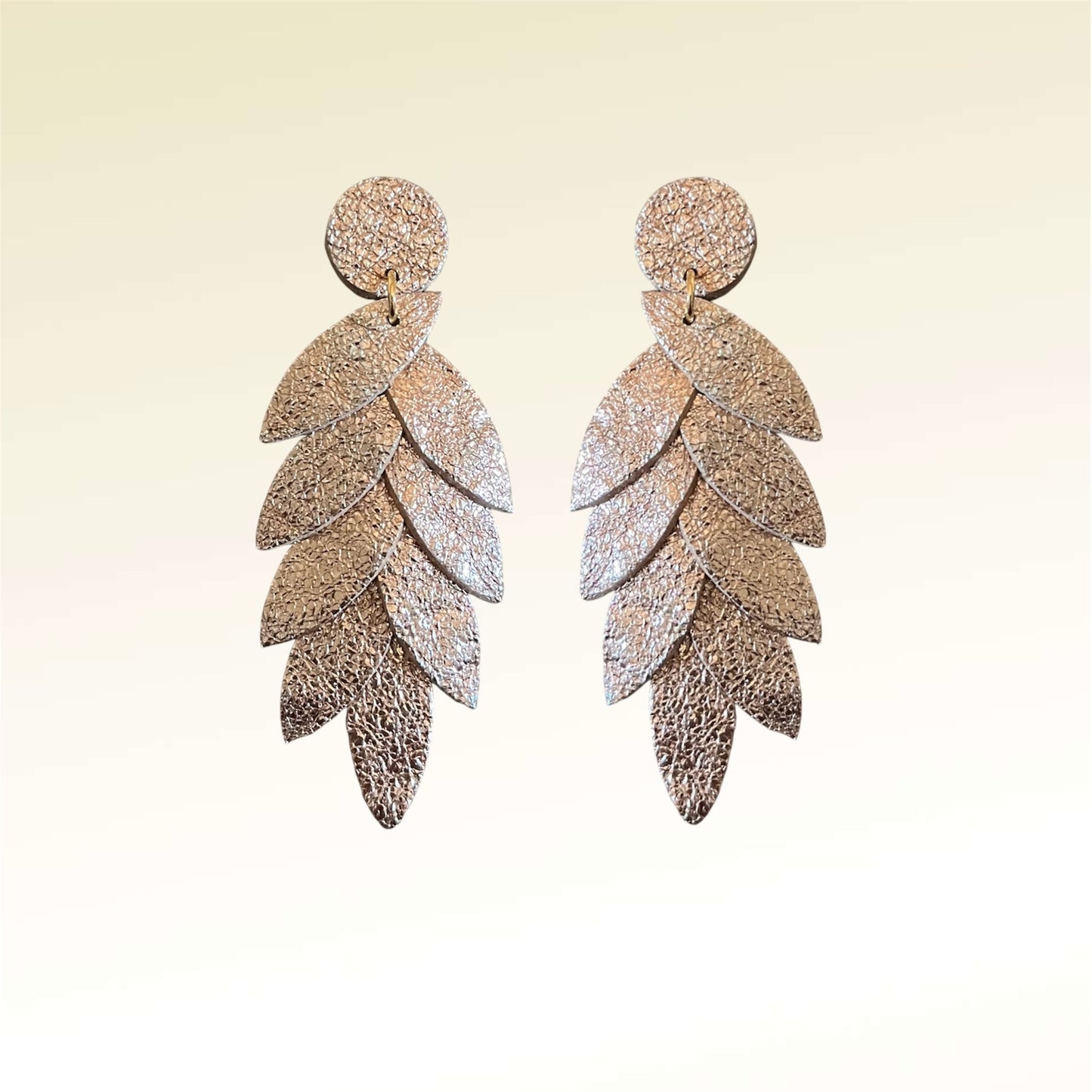 Boucles d’oreilles en cuir Lili-Belle