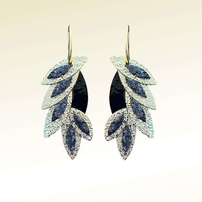 Boucles d'oreilles en cuir Miss Colibri