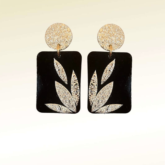 Boucles d'oreilles en cuir Miami