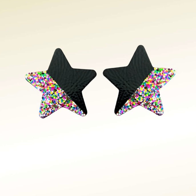 Boucles d’oreilles en cuir Wild Star