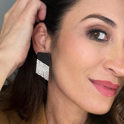 Boucles d'oreilles en cuir Angel