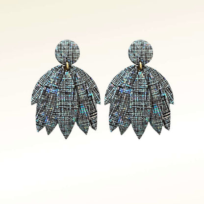 Boucles d'oreilles en cuir Krystel