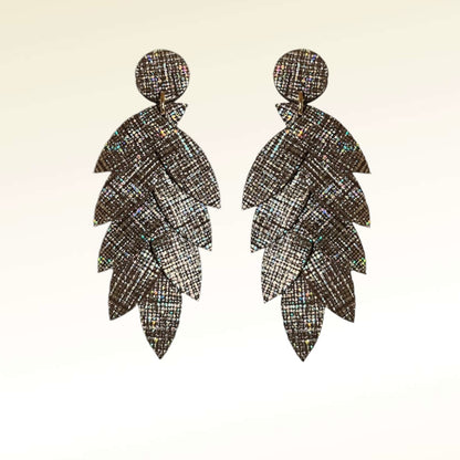 Boucles d’oreilles en cuir Lili-Belle