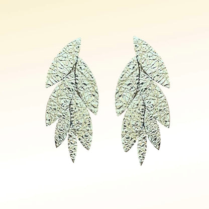 Boucles d'oreilles en cuir Glow