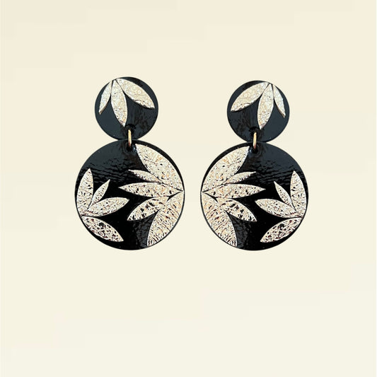 Boucles d'oreilles en cuir Kokomo