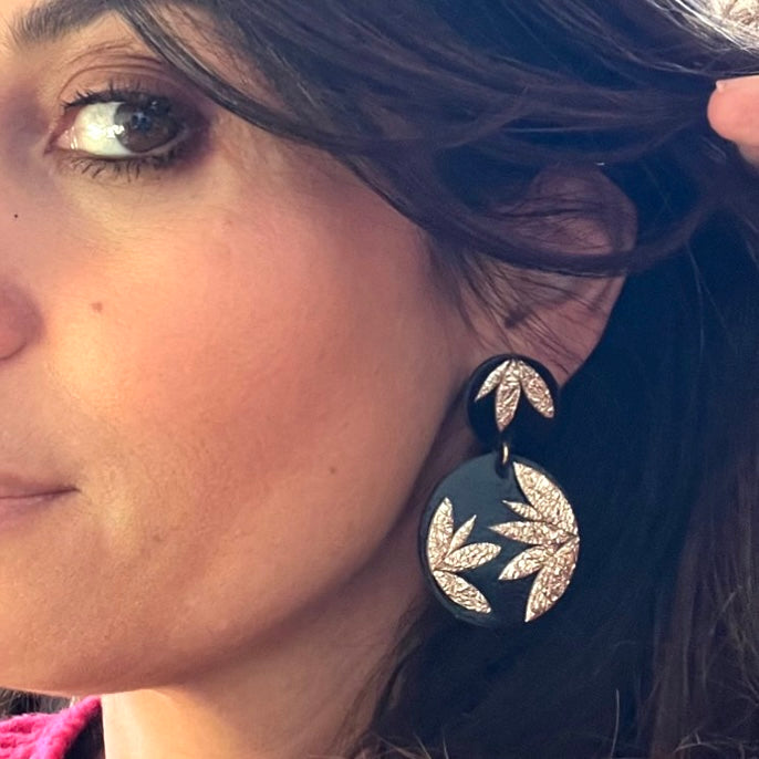 Boucles d'oreilles en cuir Kokomo