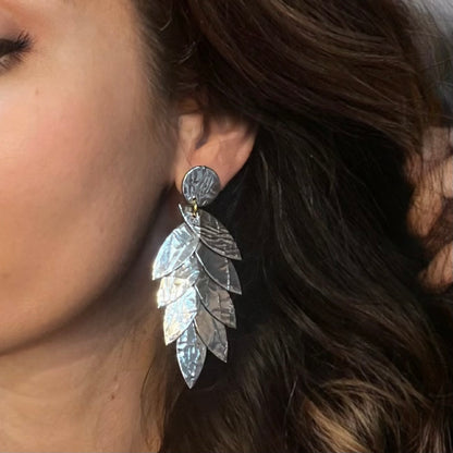 Boucles d’oreilles en cuir Lili-Belle