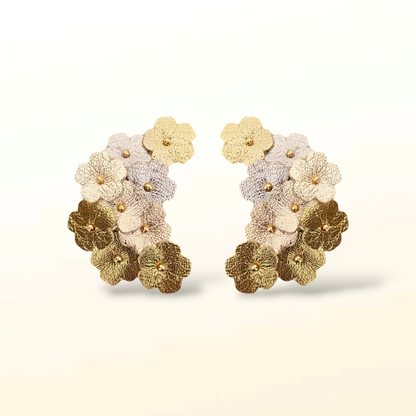 Boucles d'oreilles en cuir Mi-Avril