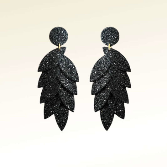 Boucles d’oreilles en cuir Lili-Belle