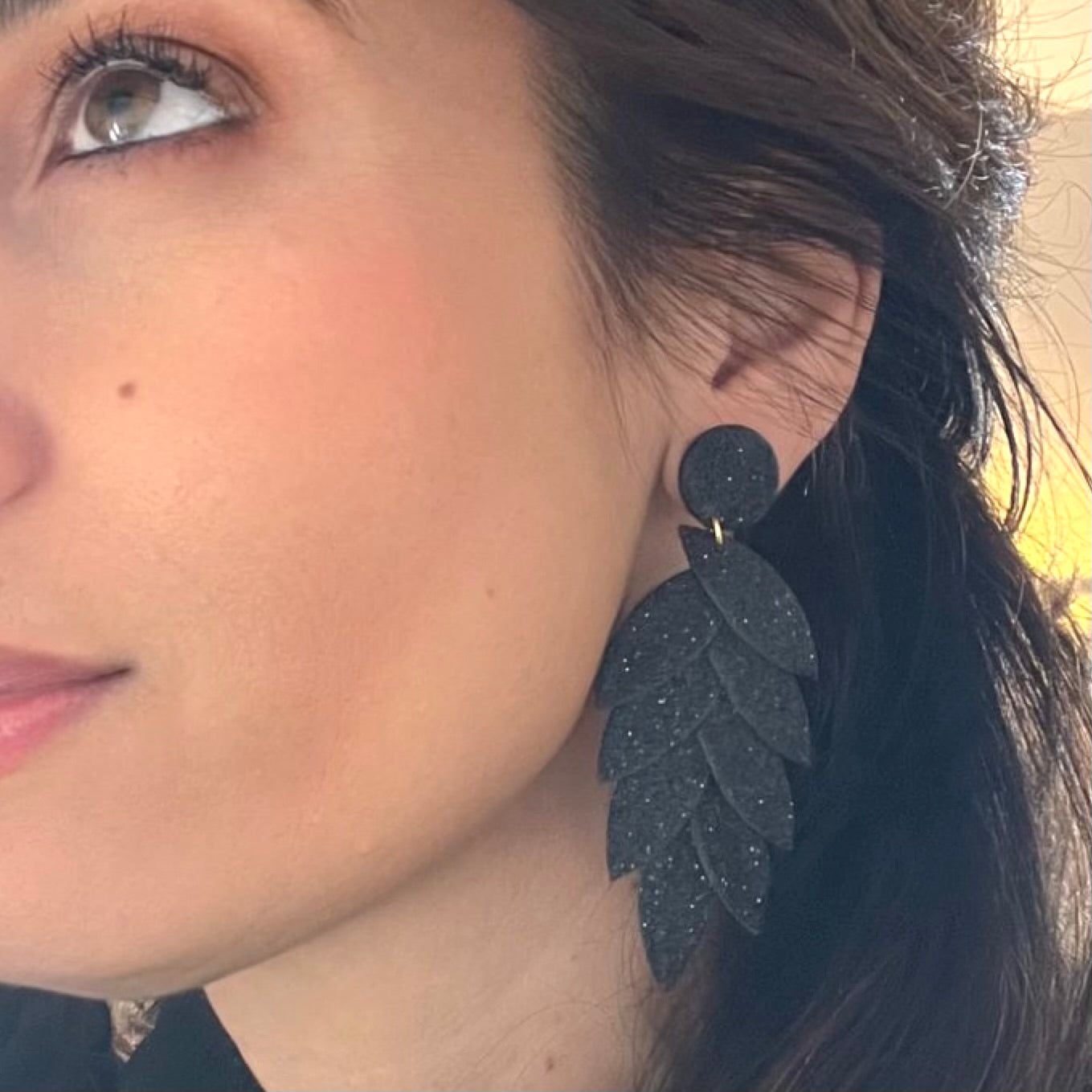 Boucles d’oreilles en cuir Lili-Belle