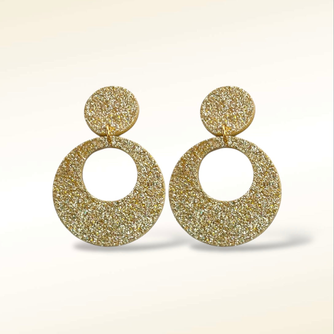 Boucles d'oreilles en cuir Karine