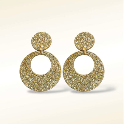 Boucles d'oreilles en cuir Karine