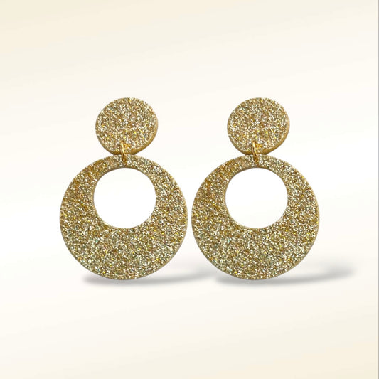 Boucles d'oreilles en cuir Karine