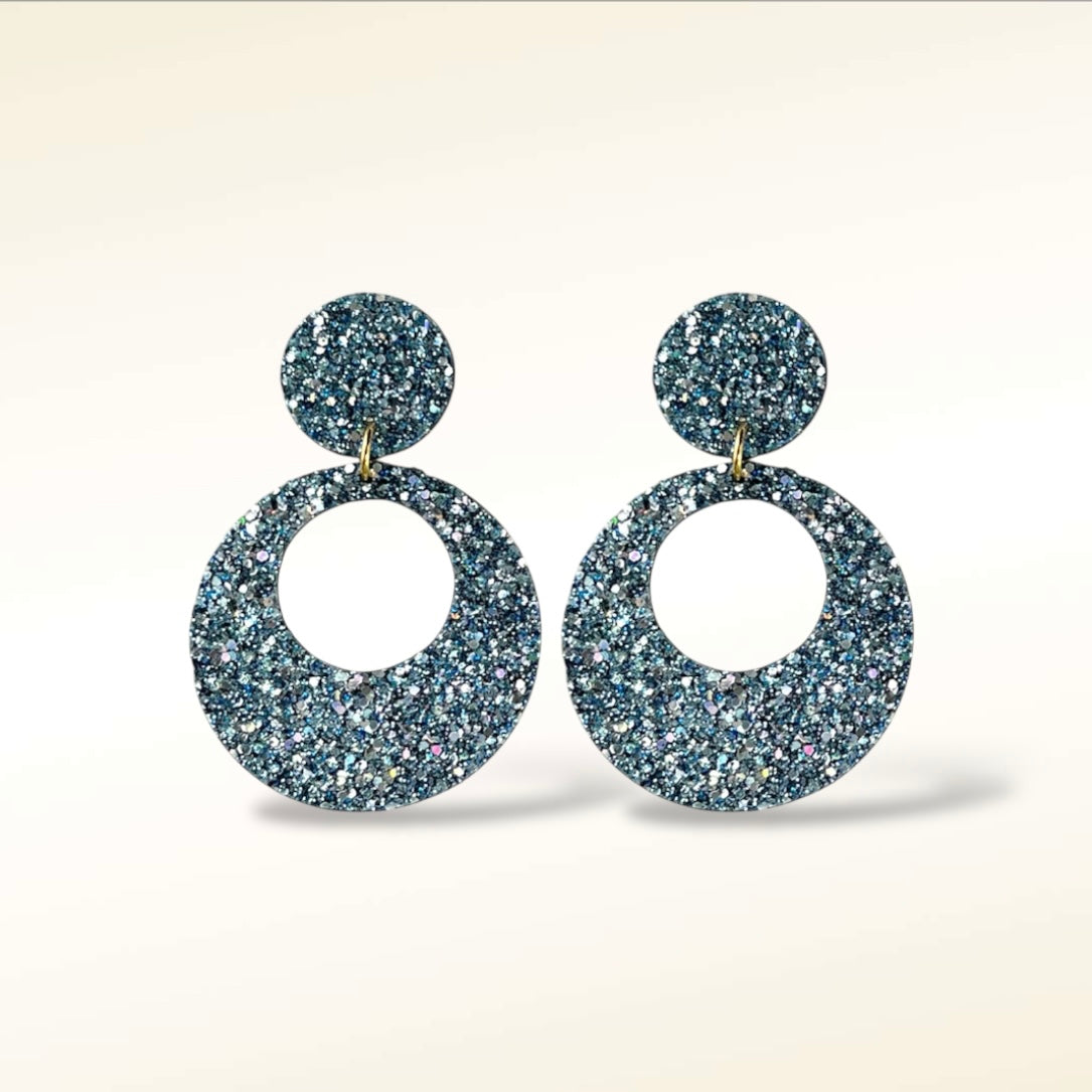 Boucles d'oreilles en cuir Karine