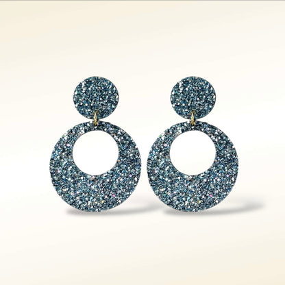 Boucles d'oreilles en cuir Karine