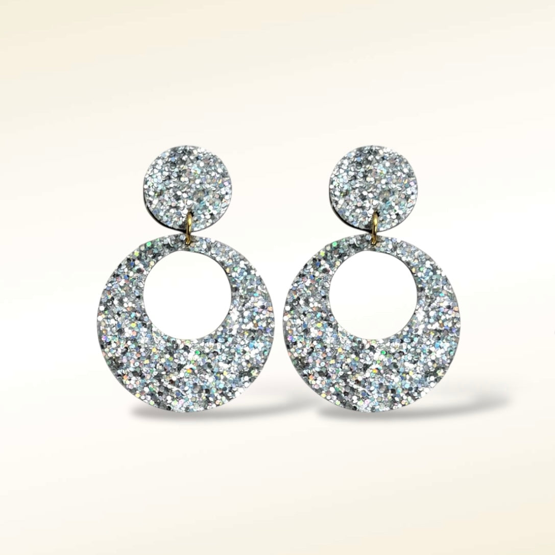 Boucles d'oreilles en cuir Karine