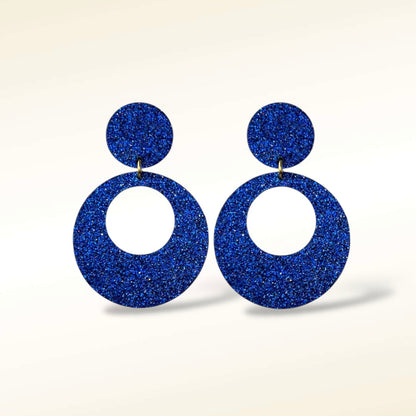 Boucles d'oreilles en cuir Karine