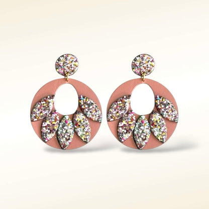 Boucles d'oreilles en cuir Jasmine
