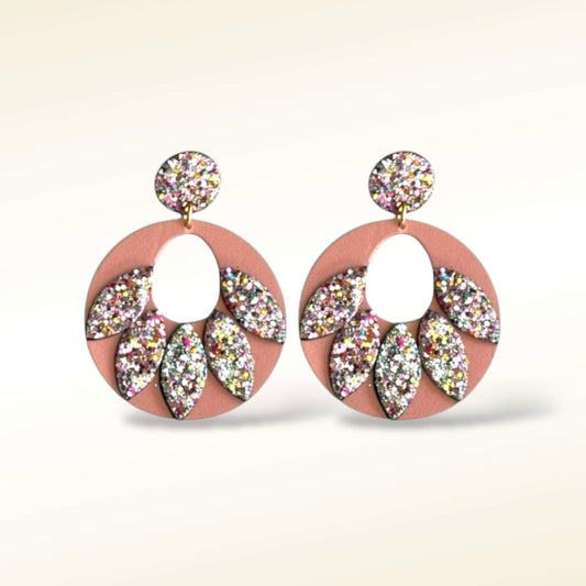 Boucles d'oreilles en cuir Jasmine