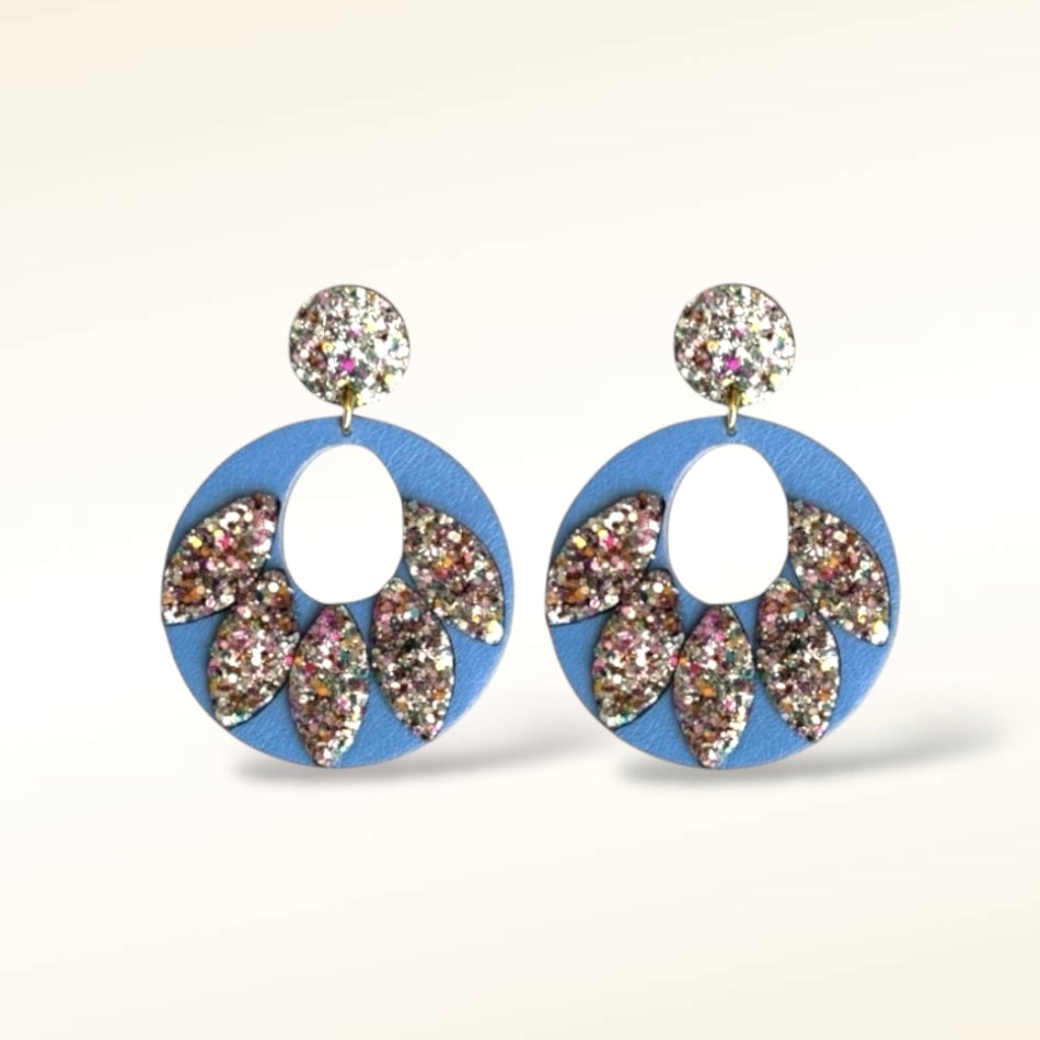 Boucles d'oreilles en cuir Jasmine