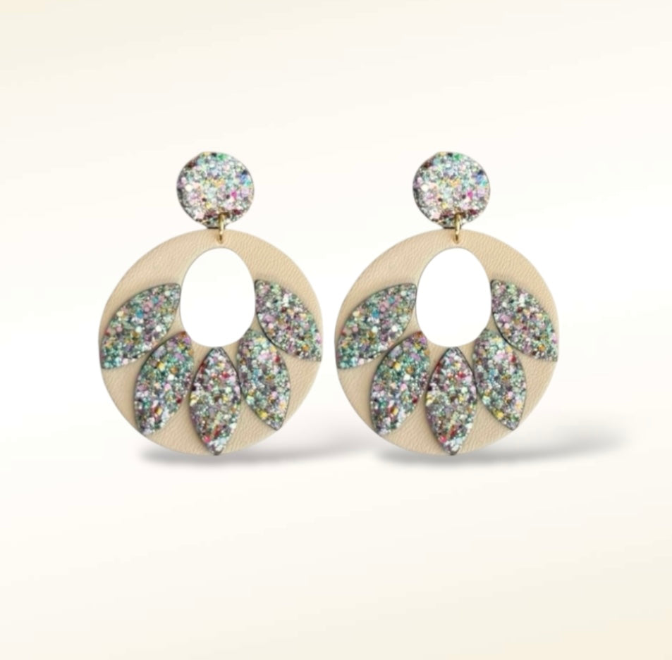 Boucles d'oreilles en cuir Jasmine