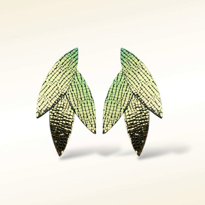 Boucles d'oreilles en cuir Frida