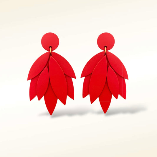 Boucles d'oreilles en cuir Janeiro