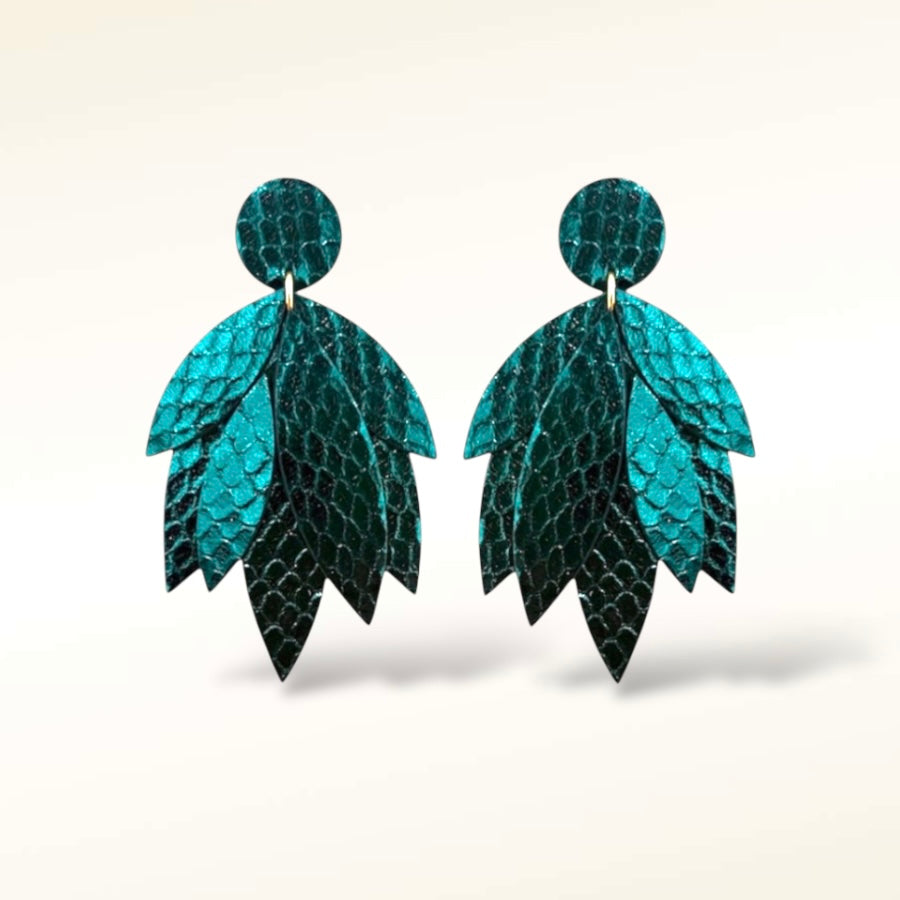 Boucles d'oreilles en cuir Janeiro