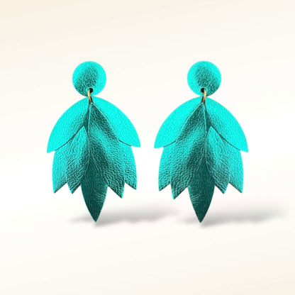 Boucles d'oreilles en cuir Janeiro