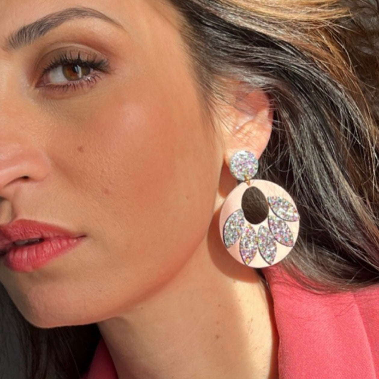 Boucles d'oreilles en cuir Jasmine