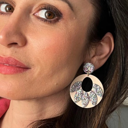 Boucles d'oreilles en cuir Jasmine