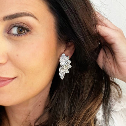Boucles d'oreilles en cuir Gabrielle